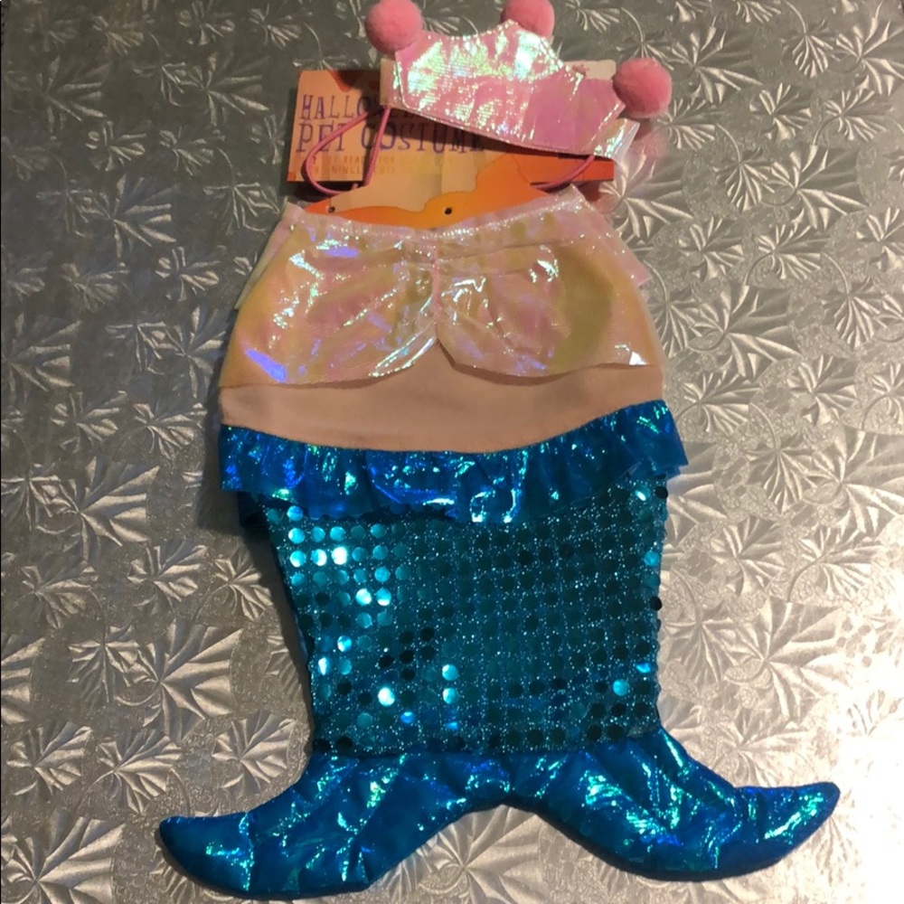 Dog mermaid costume